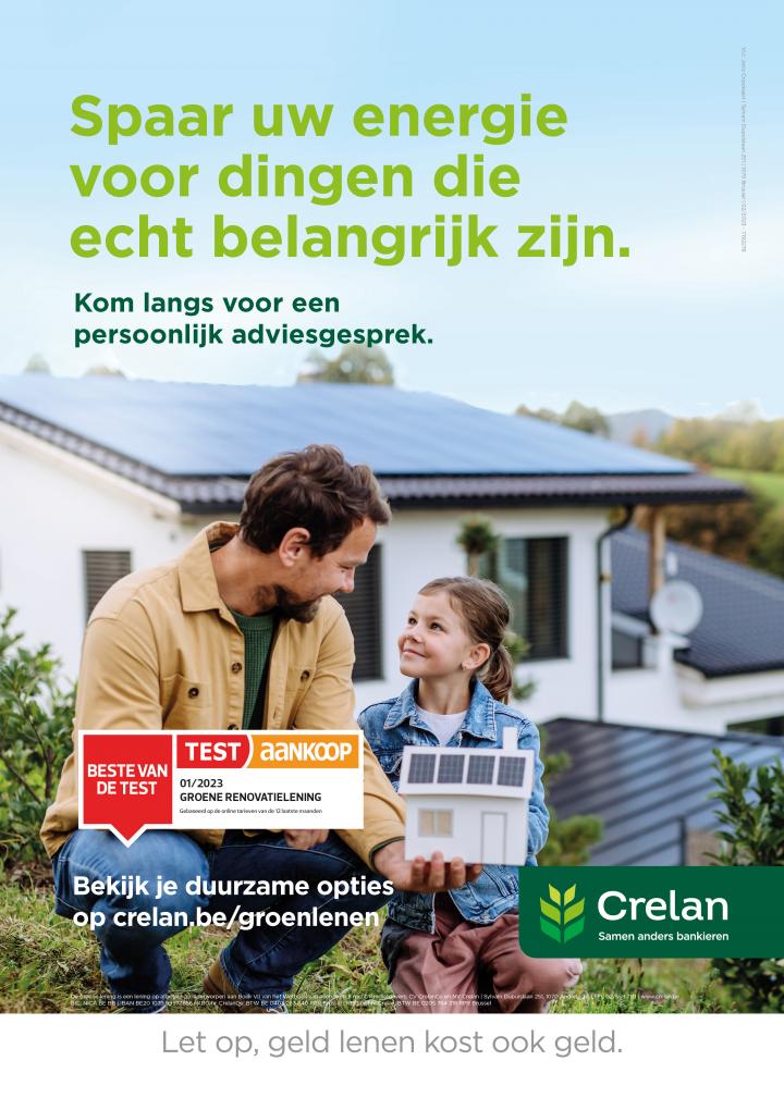 Kredieten - eco energiefinanciering - geld lenen - Koolskamp - Ardooie - Crelan - Bert Duyck